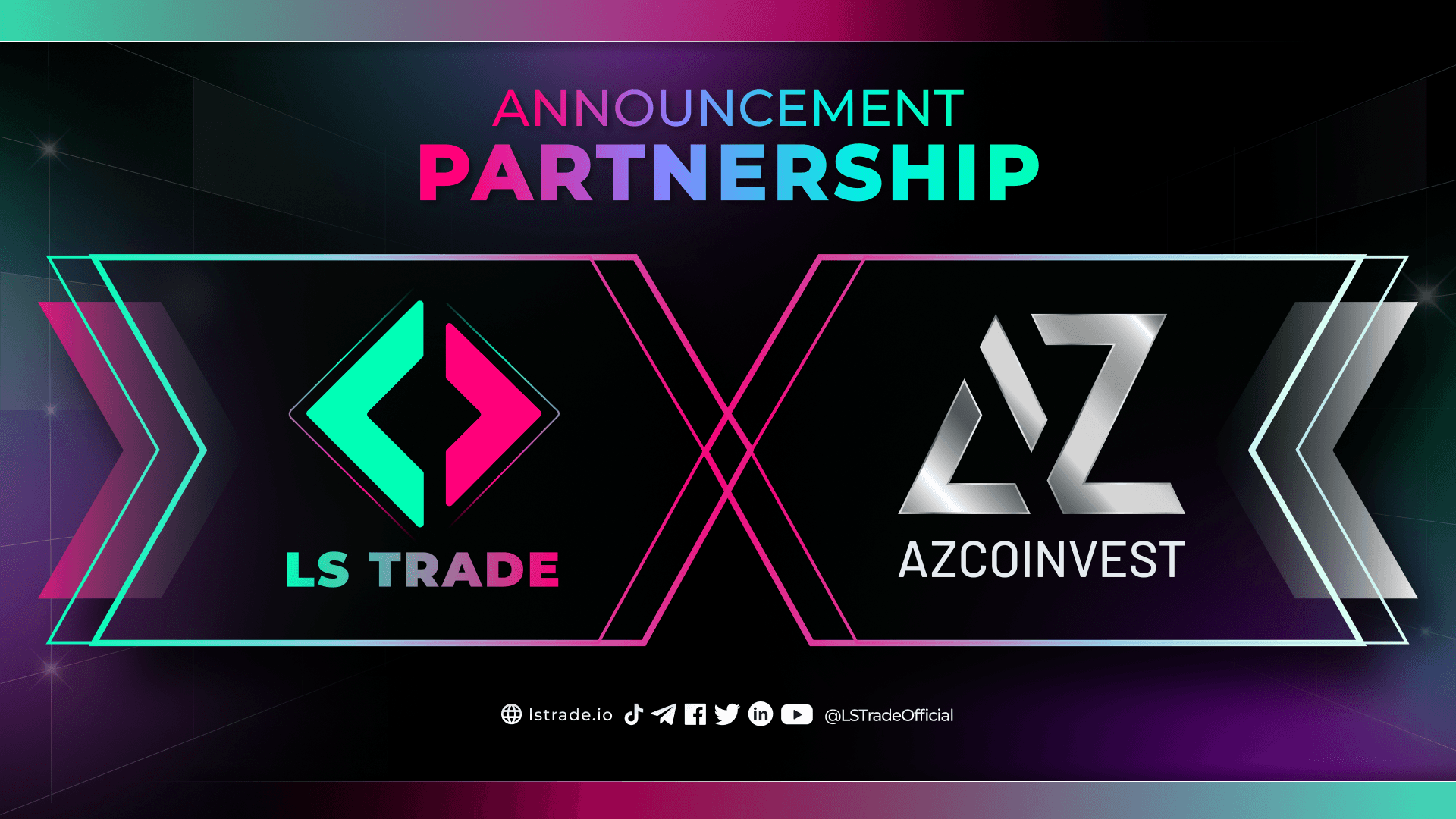 LS TRADE PARTNERS WITH AZCOINVEST TO PROMOTE LONG SHORT X